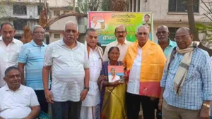 Book on President Droupadi Murmu Released by Sanitation Worker at Andhra University