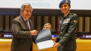 Indian Army Major Swathi Shantha Kumar Wins UN Secretary-General's Award 2025