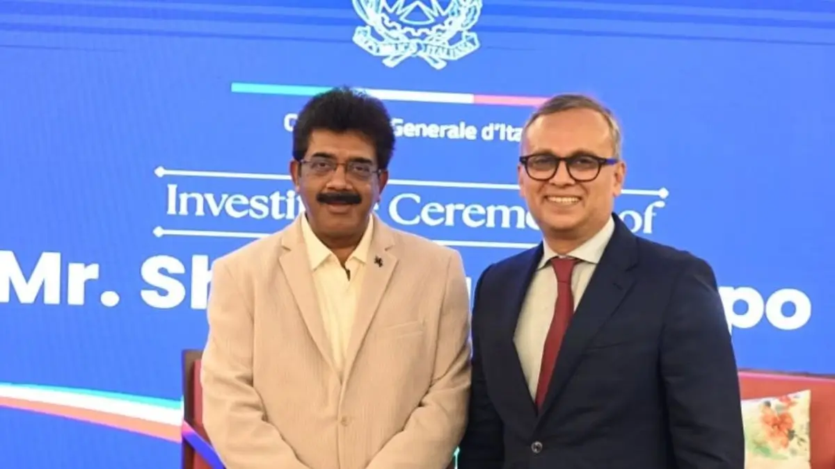 Italy Honours Goa Industrialist Shrinivas Dempo with Prestigious Civilian Award