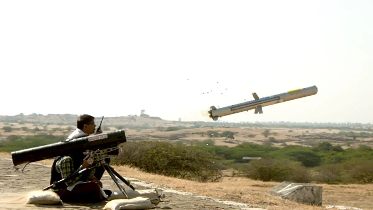DRDO Successfully Tests Indigenous MPATGM with Top-Attack Capability