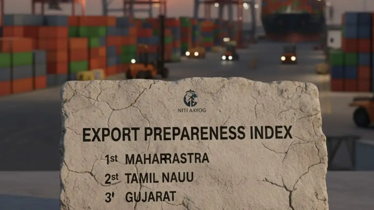 Maharashtra, Tamil Nadu Lead NITI Aayog's Export Preparedness Index 2024