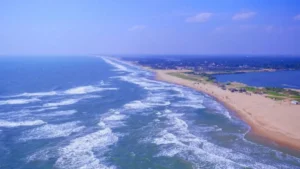 Which District of India is known as the Eyebrow of the Arabian Sea?