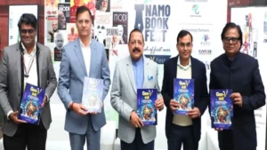 Dr Jitendra Singh Releases ‘Gen V Bano’ and ‘Mahatma’ at India’s First NAMO Book Fest