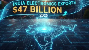 India's Electronics Exports Cross $47 Billion in 2025
