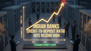 Banks Credit-to-Deposit Ratio Hits Record High: What 81.75% Means for India’s Banking System