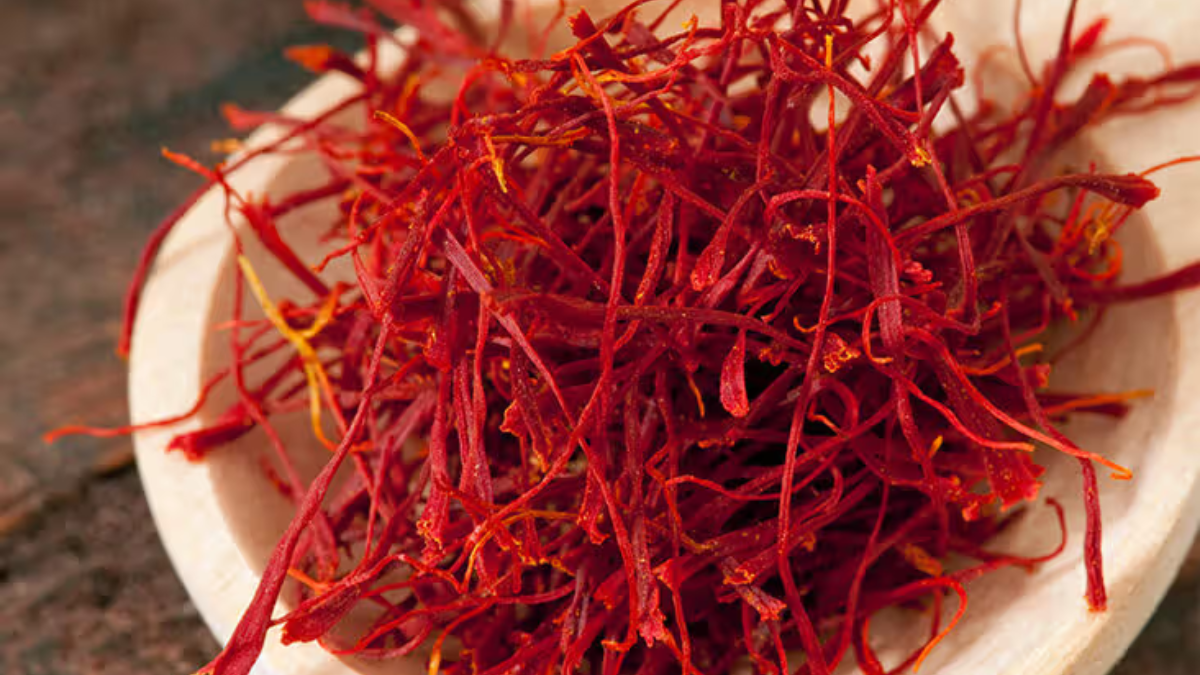 Which Place is known as the Saffron Capital of India? 