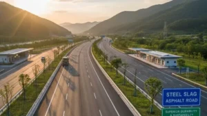 Steel Slag Technology Proposed for Sustainable Roads in Hilly Regions