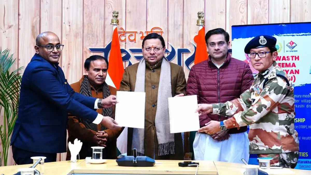 Uttarakhand Signs MoU with ITBP to Launch Healthy Border Campaign