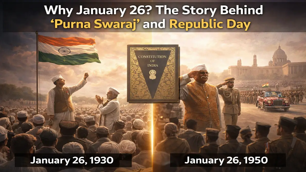 Why January 26? The Story Behind “Purna Swaraj” and Republic Day