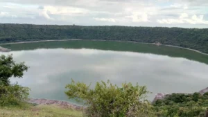 Is India’s Only Meteor Lake Slowly Dying? Rising Waters Threaten Lonar Lake and Ancient Temples