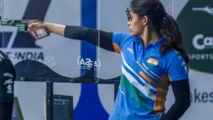 Manu Bhaker Clinches Silver in 25m Pistol at Asian Shooting Championships 2026