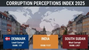 Global Corruption Perceptions Index 2025 Shows Decline in Average Score: Read Here All Data