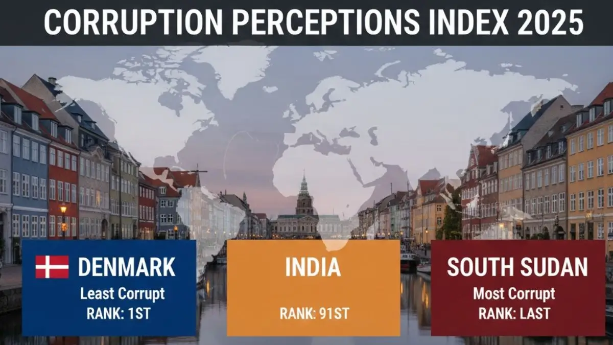 Global Corruption Perceptions Index 2025 Shows Decline in Average Score: Read Here All Data