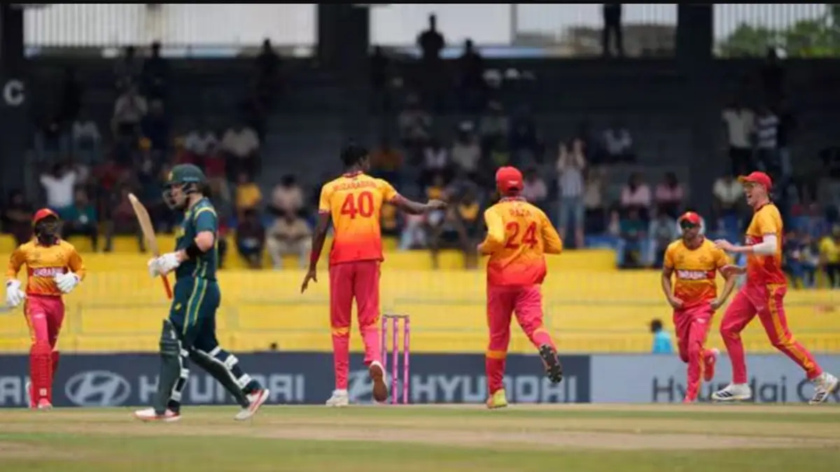 T20 World Cup 2026: Zimbabwe Stun Australia by 23 Runs in Colombo