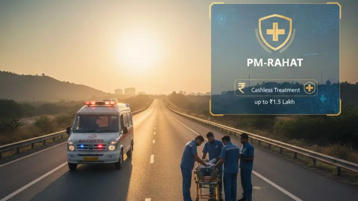 From Seva Teerth, PM Modi Announces PM RAHAT Scheme for Accident Victims