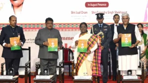 President Droupadi Murmu Flags Off Ol Chiki 100 Year Celebrations in Delhi