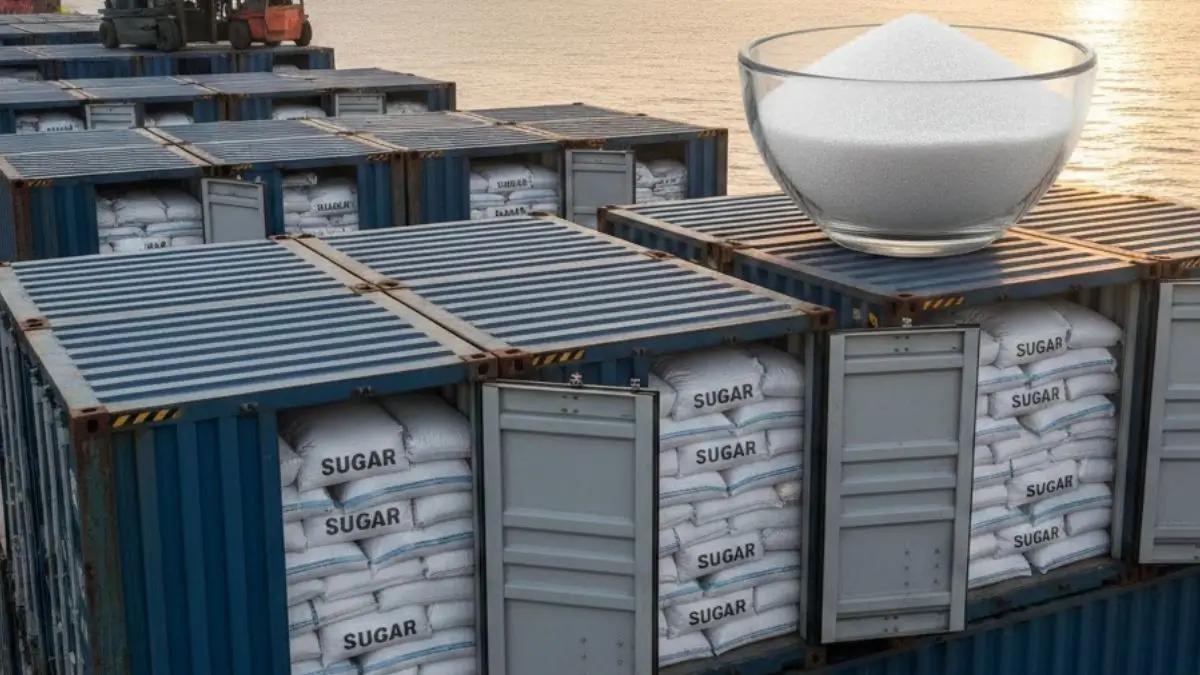 Sugar Exports Cross 2 Lakh Tonnes in 2025-26 Marketing Year