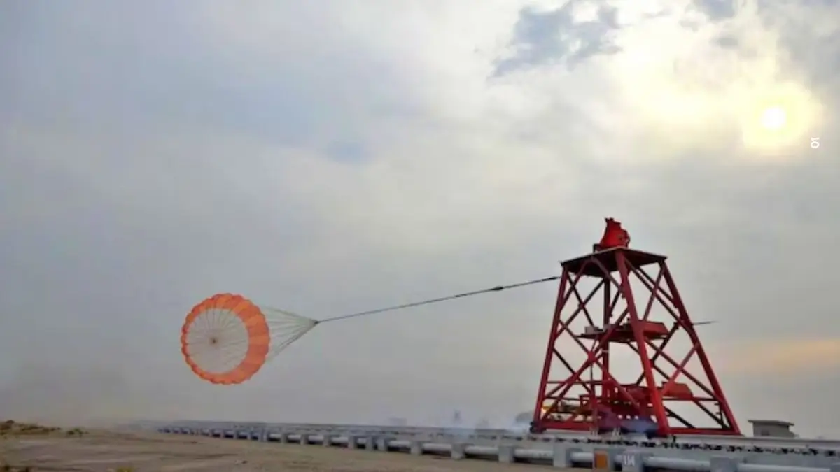 Big Boost for Gaganyaan! DRDO Nails High-Speed Drogue Parachute Test