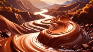 Which River is known as the Chocolate River?