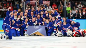 USA Stuns Canada in Overtime! Hilary Knight & Megan Keller Deliver Olympic Gold in Milan Thriller