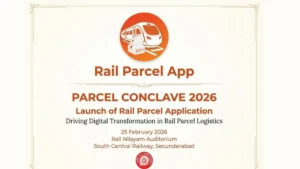 South Central Railway Launches Smart ‘Rail Parcel App’ for Doorstep Freight Booking