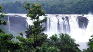 Which Waterfall is known as the Monsoon Wonder of India?