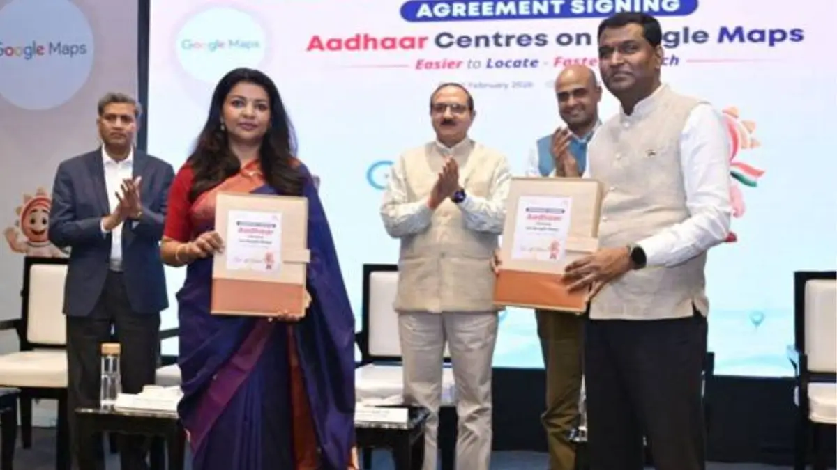 UIDAI & Google Bring Authorized Aadhaar Centres Directly to Google Maps