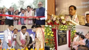 Three Major Inland Waterways Projects Opened on Brahmaputra in Dibrugarh