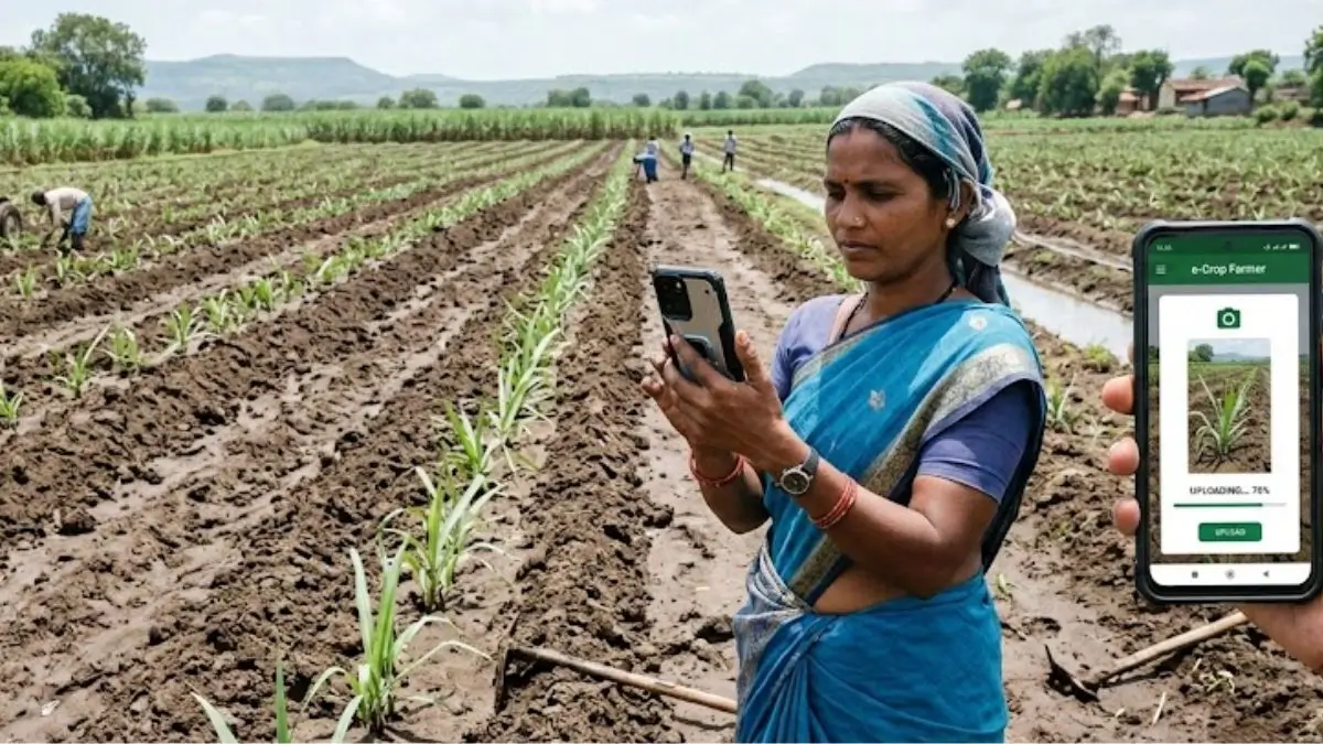 Maharashtra Enables Offline e-Crop Registration for Farmers