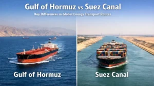 Gulf of Hormuz vs Suez Canal: Key Differences in Global Energy Transport Routes
