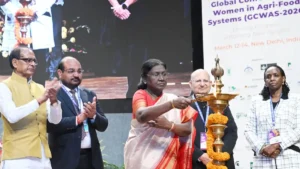 President Murmu Addresses Global Conference on Women in Agri-Food Systems