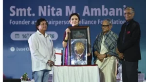 Nita Ambani Receives KISS Humanitarian Award 2025 For Social Impact