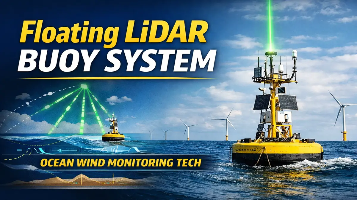 Floating LiDAR Buoy System: Purpose, Working, and Why It Matters for India