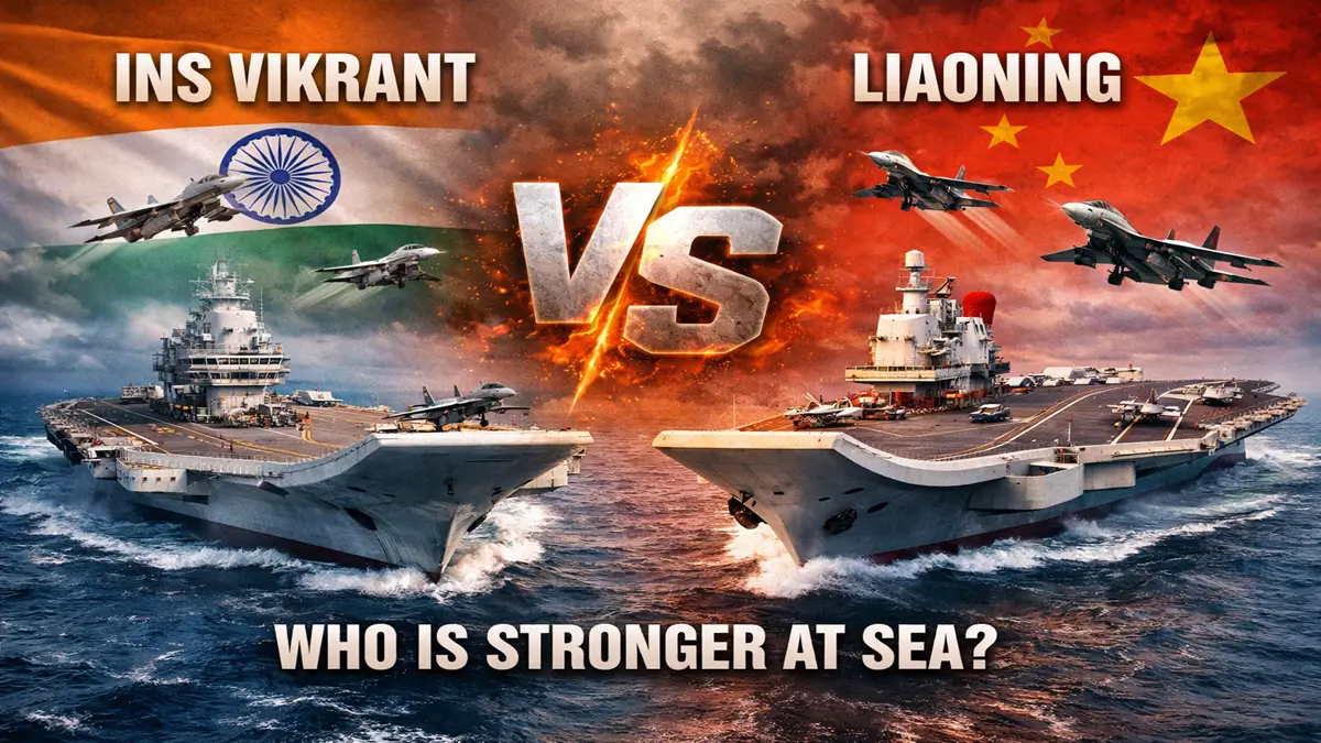 INS Vikrant vs China’s Liaoning: Who is Stronger at Sea?