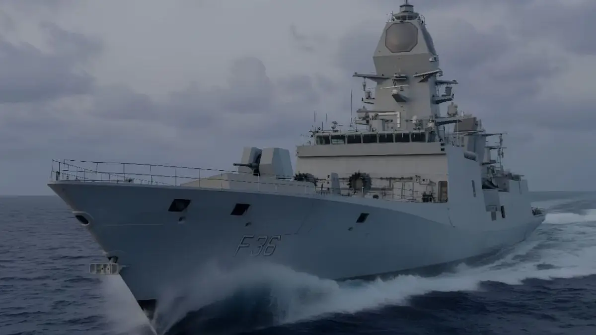 Indian Navy Inducts Indigenous Stealth Frigate 'Dunagiri' Under Project 17A