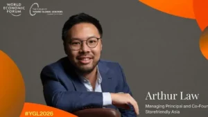 Arthur Law Named Young Global Leader 2026 by World Economic Forum