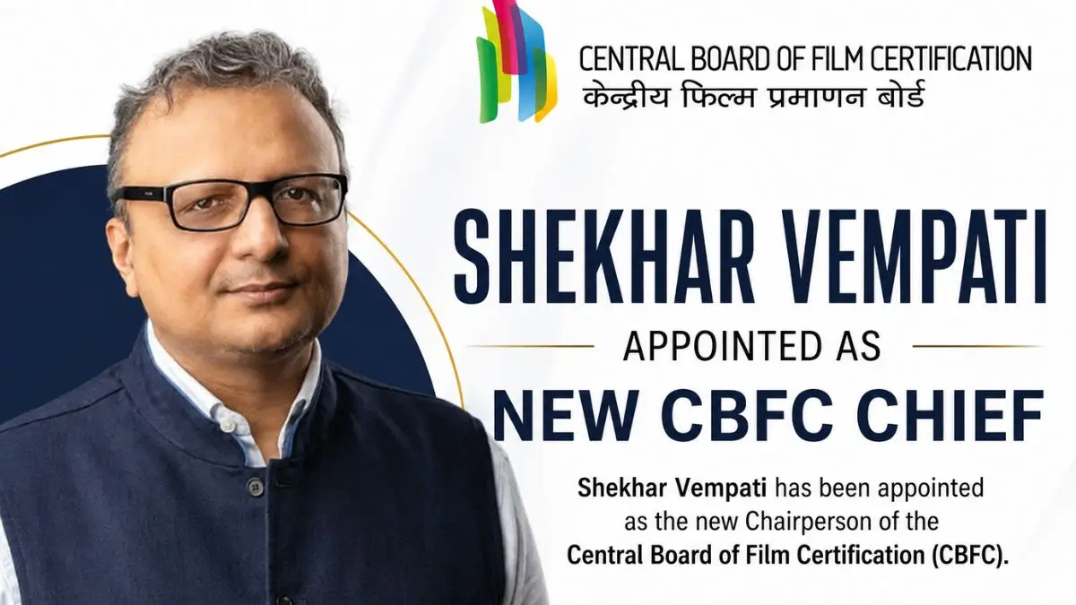 Government names Vempati as new CBFC chief, succeeds Prasoon Joshi