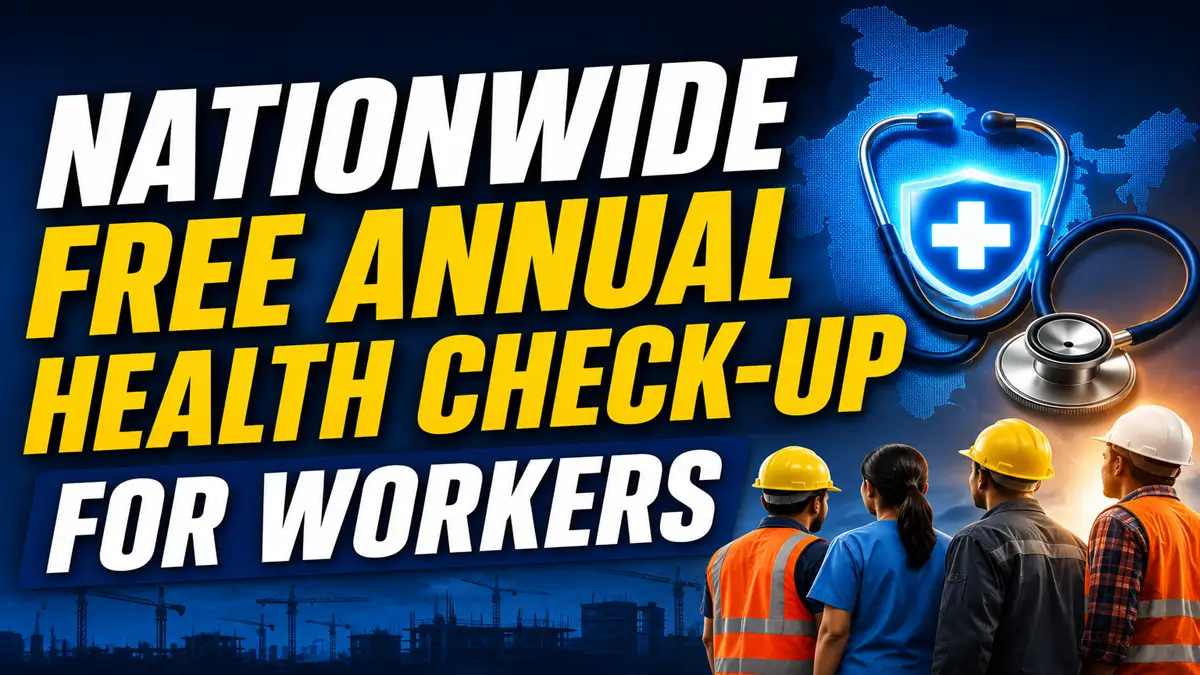Mansukh Mandaviya Launches Nationwide Free Annual Health Check-Up Initiative for Workers