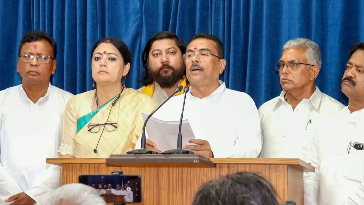 Suvendu Adhikari Announces Cabinet Portfolios After Taking Oath