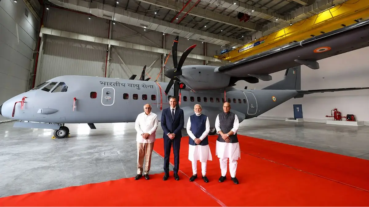 India's First Privately Manufactured Military Aircraft Nears Final Rollout in Gujarat