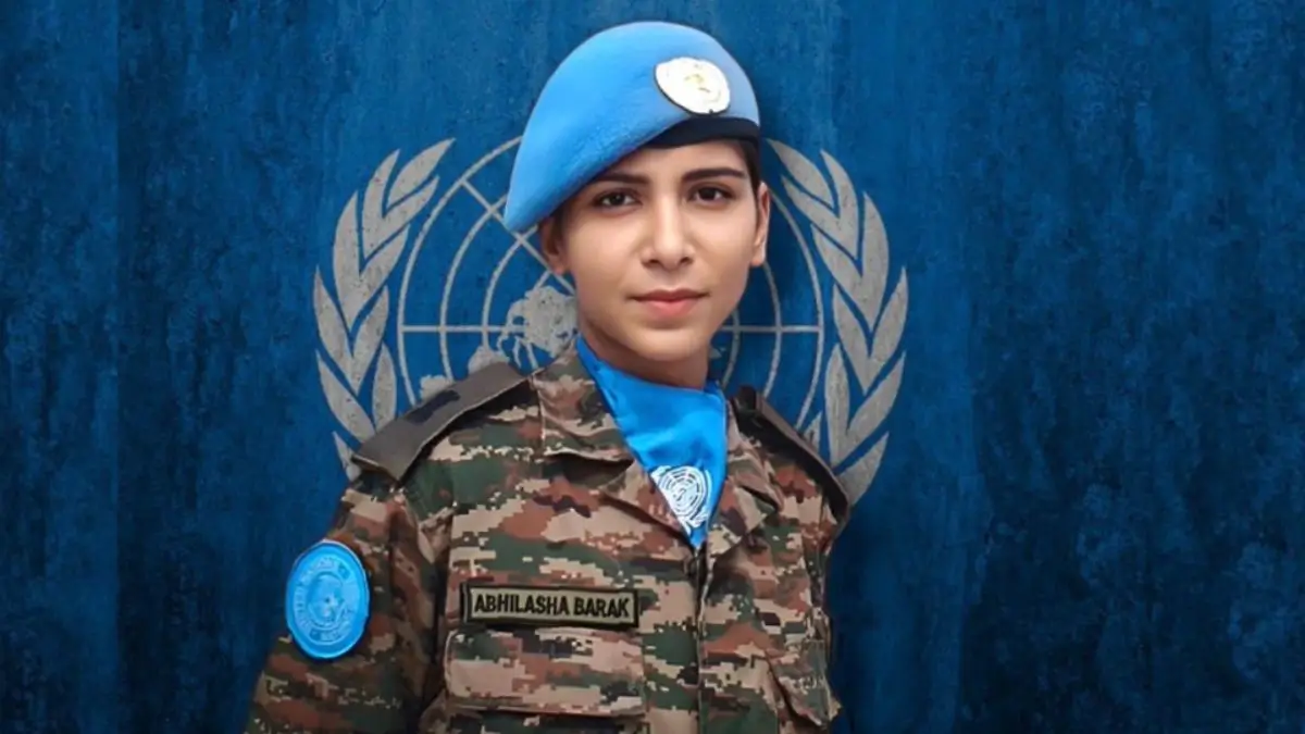 Indian Army Officer Major Abhilasha Barak Wins Prestigious UN Military Gender Advocate Award