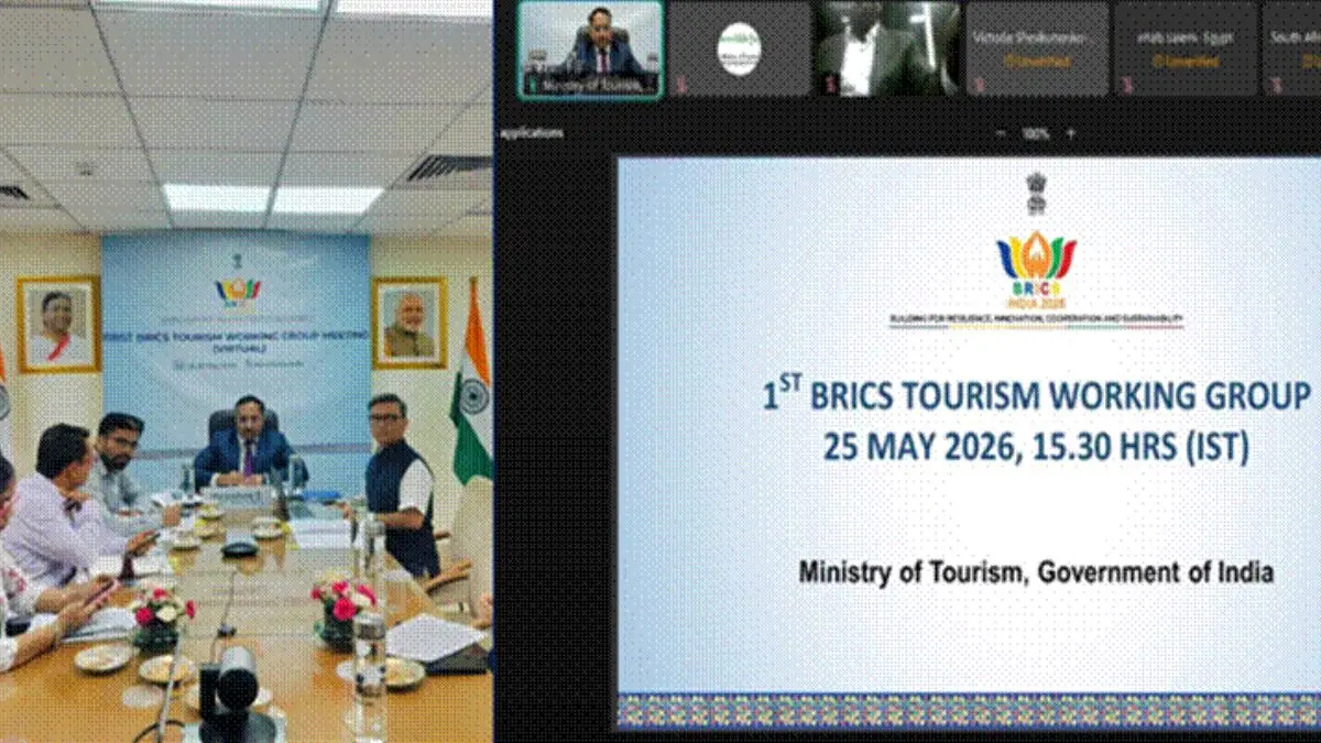 India Chairs First BRICS Tourism Working Group Meeting 2026, Sets New Cooperation Agenda