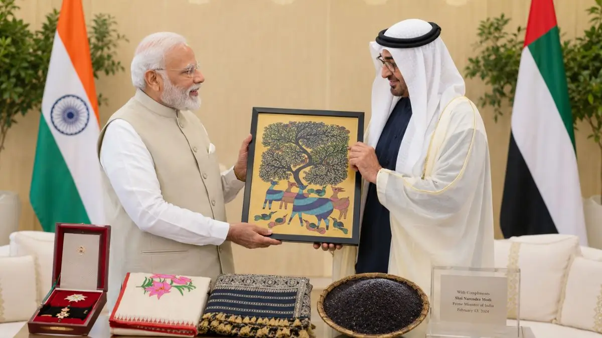 PM Modi Showcases India's Cultural Diplomacy with Tribal Art and Indigenous Gifts for World Leaders