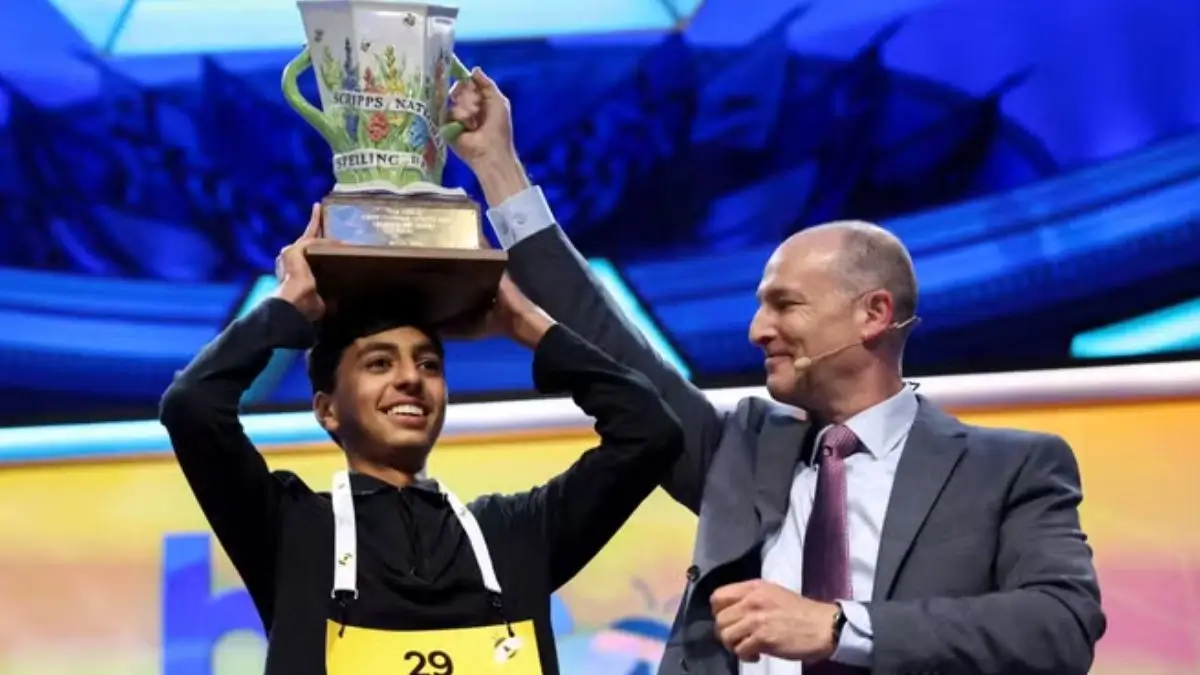 Indian-Origin Student Shrey Parikh Takes Home Scripps National Spelling Bee 2026 Title