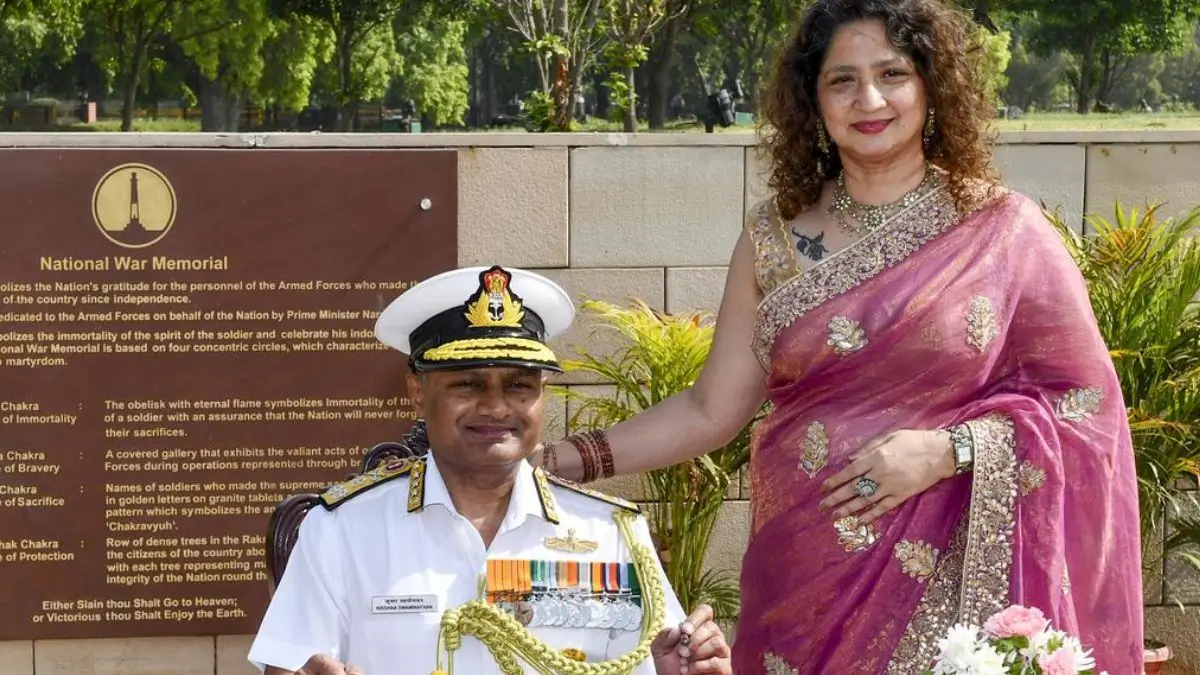 Admiral Krishna Swaminathan Takes Charge as 27th Chief of Naval Staff