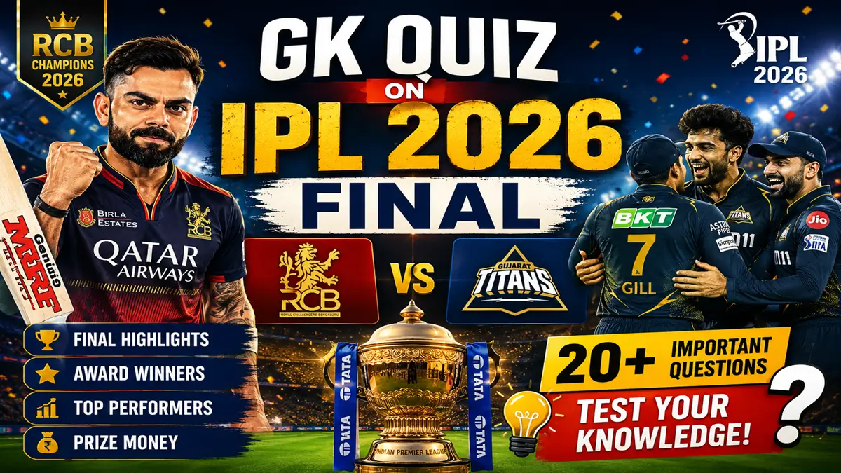 GK Questions on IPL 2026 Final