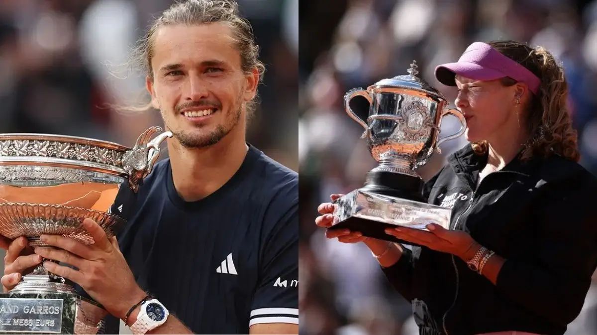 French Open 2026 Winners List: Zverev, Andreeva Shine in Historic Paris Triumph