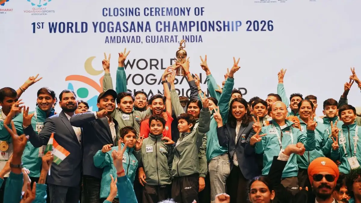 India Tops World Yogasana Championship 2026 Medal Table with Record 114 Medals