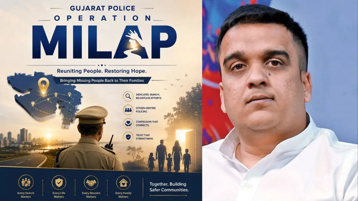 Operation Milap: Gujarat Police Trace 1,470 Missing Persons in One Month