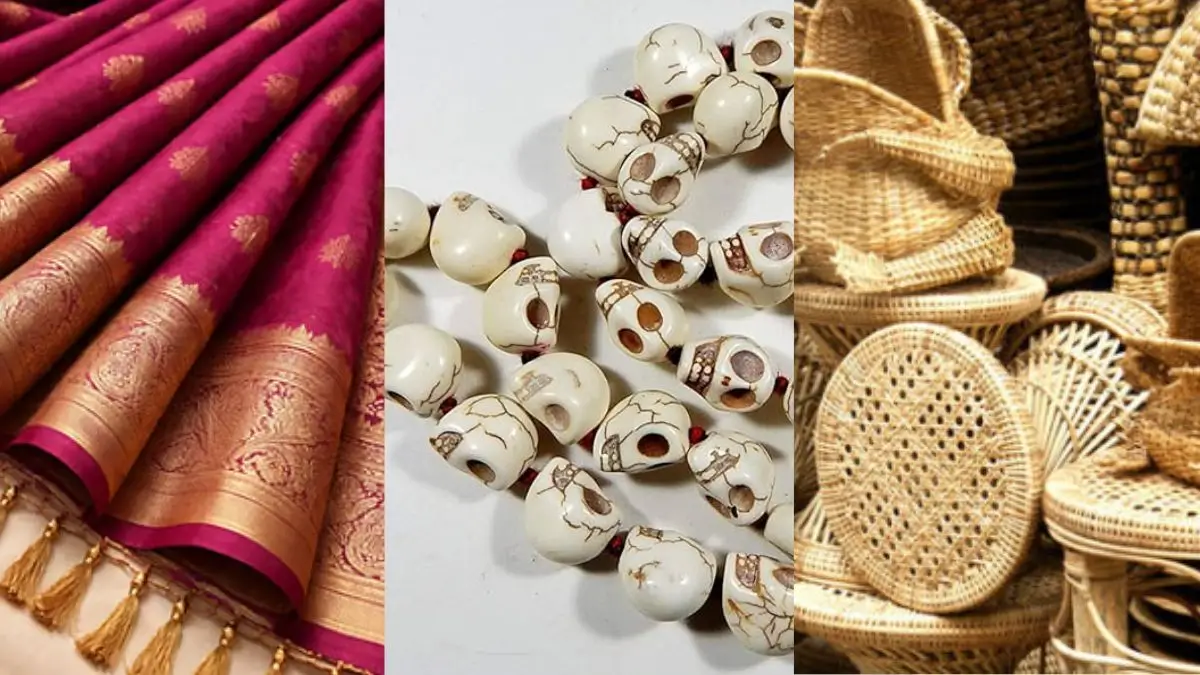 Jharkhand's Bhagaiya Silk, Munda Jewellery and Bamboo Craft Receive GI Tag